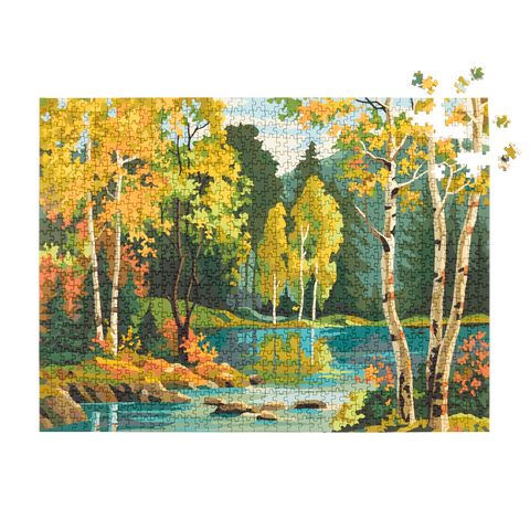 Vintage Paint by Numbers Set - 5 Puzzles