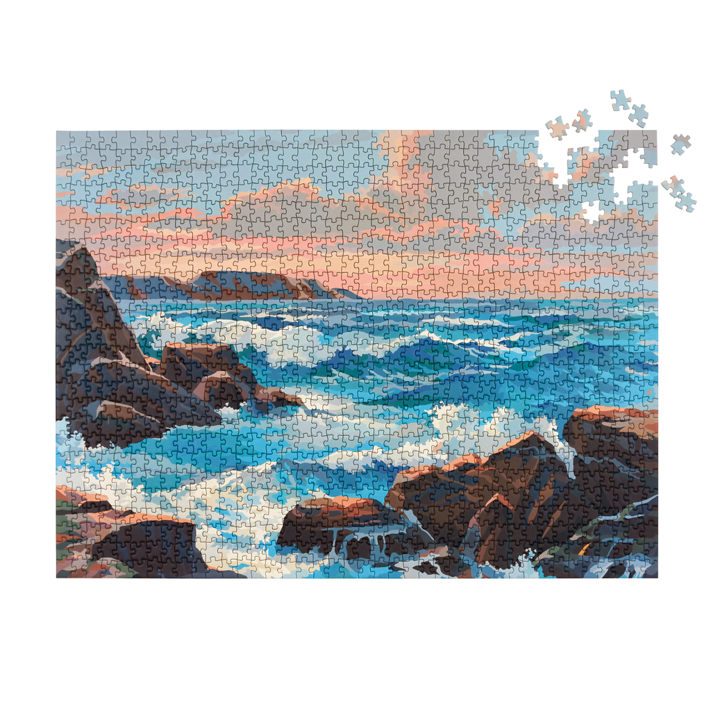 Vintage Paint by Numbers - Ocean