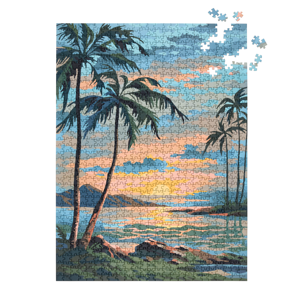 Vintage Paint by Numbers Set - 5 Puzzles