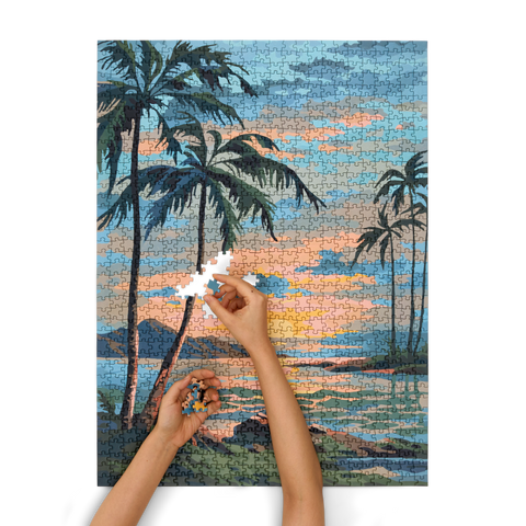 Vintage Paint by Numbers - Tropics