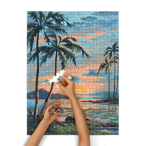 Vintage Paint by Numbers - Tropics